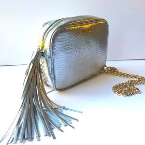 Victoria’s Secret silver purse